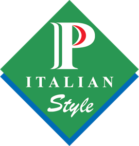 P Italian Style Logo Vector