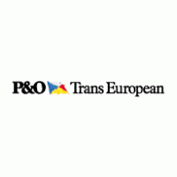 P&O Trans European Logo Vector