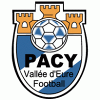 Pacy Vallée d'Eure Football Logo Vector