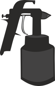 Painter Gun Logo PNG Vector