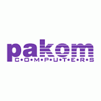 Pakom Computers Logo PNG Vector