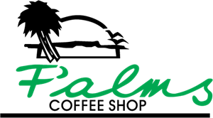 Palms Coffee Shop Logo PNG Vector