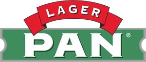 Pan Lager Logo Vector