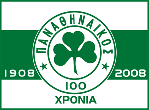 Panathinaikos B.C. - 100 Years Logo PNG Vector