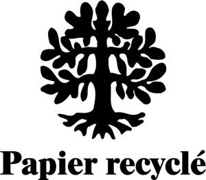 Papier Recycle Logo PNG Vector