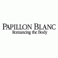 Papillon Blanc Logo PNG Vector