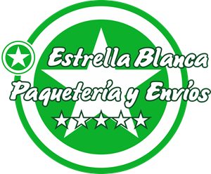 Paqueterнa Y Envнos Estrella Blanca Logo PNG Vector