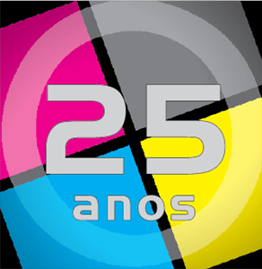 Paratodos 25 Anos - Selo Logo PNG Vector