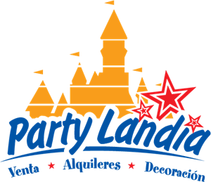 Party Landia Logo Vector