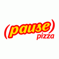 Pause Pizza Logo PNG Vector