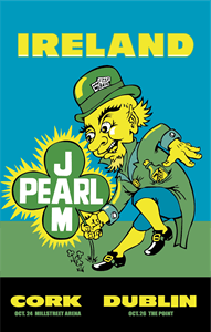 Pearl Jam Ireland Logo PNG Vector
