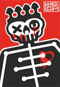 Pearl Jam Riot Act King Skull Logo PNG Vector