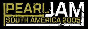 Pearl jam - Southamerica tour 2005 Logo Vector