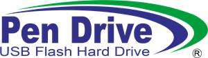 Pen Drive Logo PNG Vector