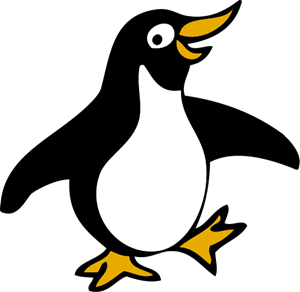 Penguin Logo PNG Vector