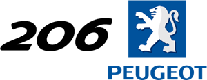 Peugeot 206 Logo PNG Vector