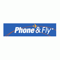 Phone & Fly Logo PNG Vector