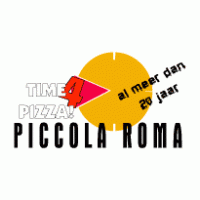 Piccola Roma Pizza Logo PNG Vector