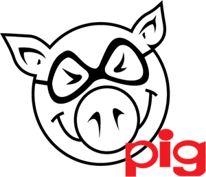 Pig Logo PNG Vector