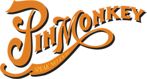 Pin Monkey Logo PNG Vector