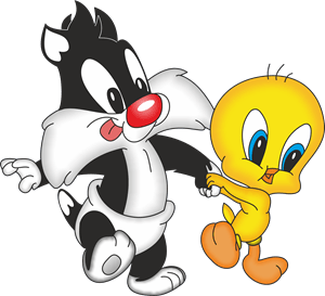 Piolin and Silvestre Logo PNG Vector