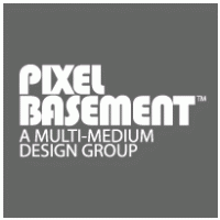 Pixel Basement™ Logo PNG Vector