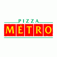 Pizza Metro Logo PNG Vector