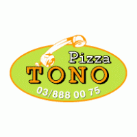 Pizza Tono Logo Vector