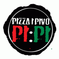 Pizza & pivo Logo Vector
