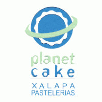 Planet Cake Logo Vector