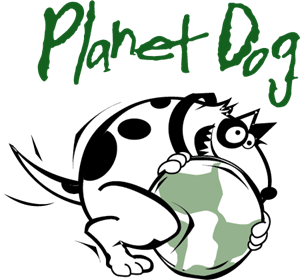 Planet Dog Logo Vector