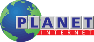 Planet Internet Logo Vector