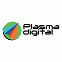 Plasma Digital Logo Vector
