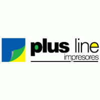 Plus Line Impresores Logo PNG Vector