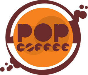 PoP Coffee Logo PNG Vector