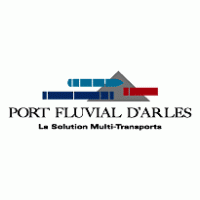 Port Fluvial d'Arles Logo Vector