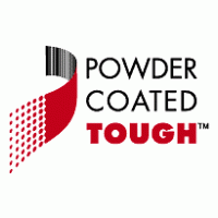 Powder Coated Tough Logo PNG Vector