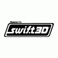 Powered by Swift 3D Logo PNG Vector
