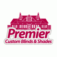 Premier Custom Blinds & Shades Logo Vector