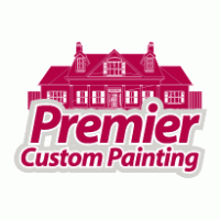 Premier Custom Painting Logo PNG Vector