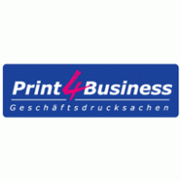 Print4Business (invers) Logo PNG Vector