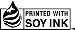 Printed with Soy Ink Logo PNG Vector