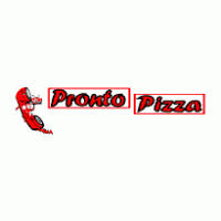 Pronto Pizza Logo Vector