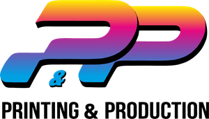 P&P Printing Production Logo PNG Vector