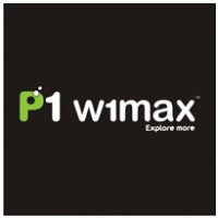 P1 W1MAX Logo Vector