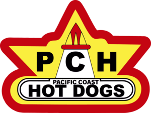 Pacific Coast Hot Dogs Logo PNG Vector