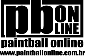 Paintball Online Logo Vector