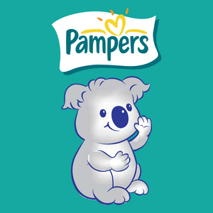 Pampers Koala Logo PNG Vector