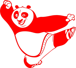 panda Logo PNG Vector