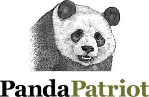 Panda Patriot Logo PNG Vector